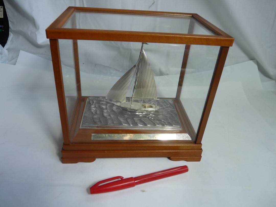 武比古 銀製 ヨット 伝統工芸 関工芸 SILVER