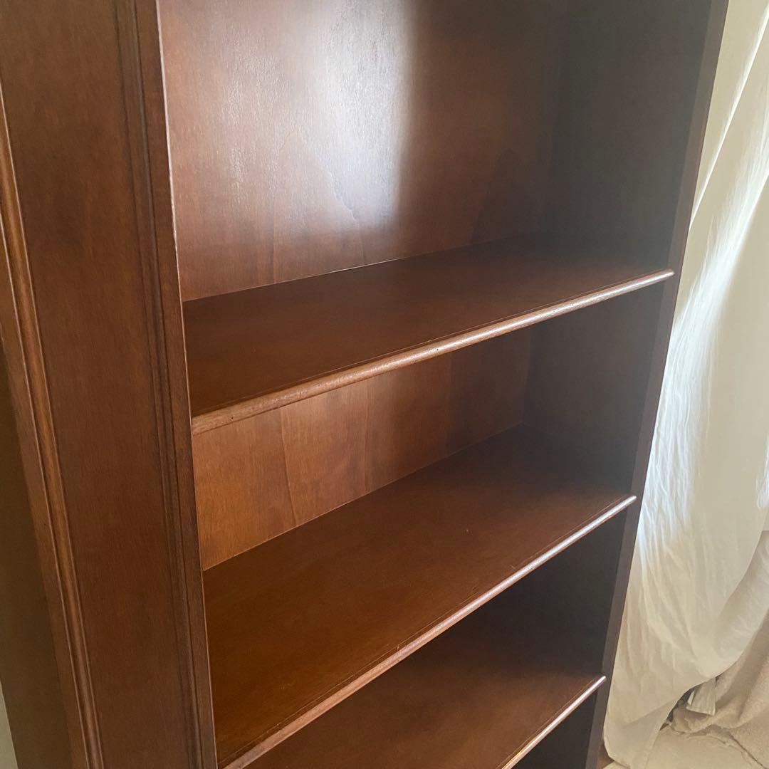 イタリア製　アンティーク　シェルフ　本棚　ヨーロピアン　英国カントリー　飾り棚