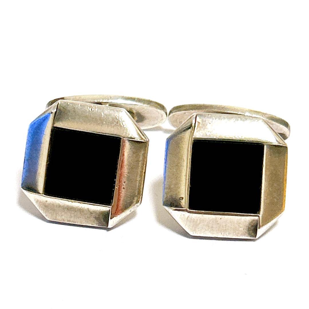 【レトロ】　ジョージジャンセン　タイピン　カフス　オキニス　925 2点セット