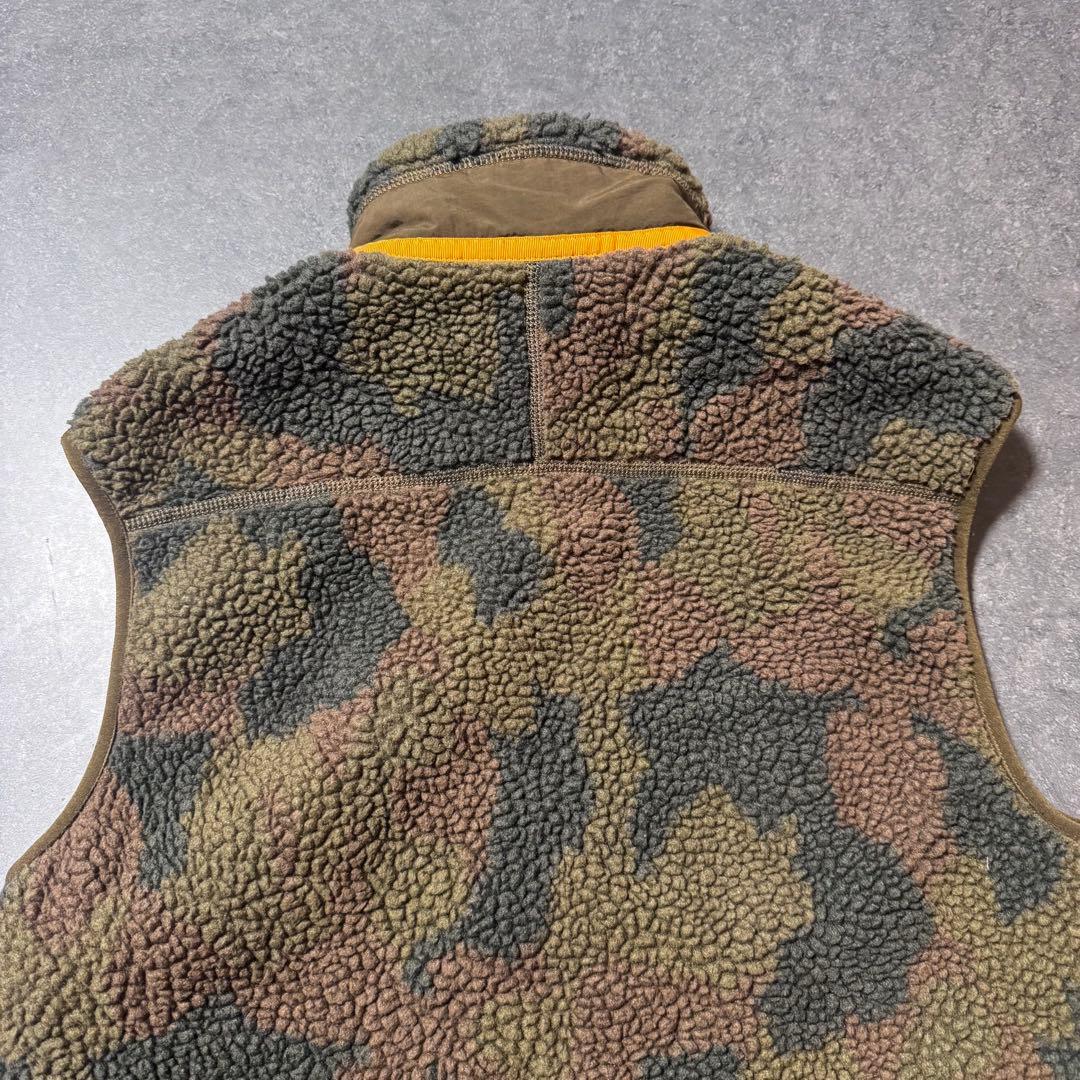 【美品】 patagonia パタゴニア レトロX ベスト ボア 迷彩 カモフラ