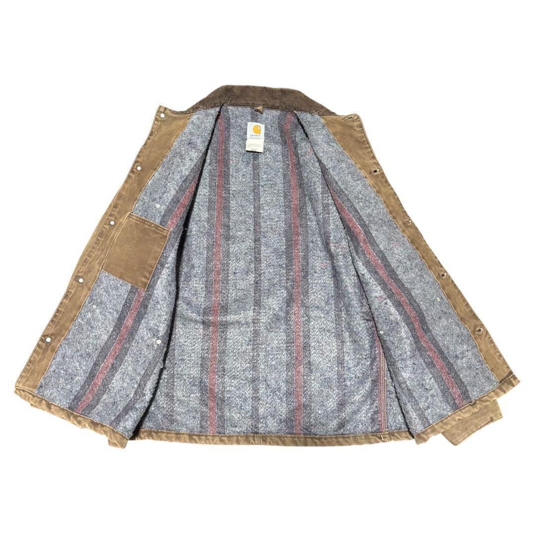 00s Carhartt ミシガンチョアコート L ブラウン