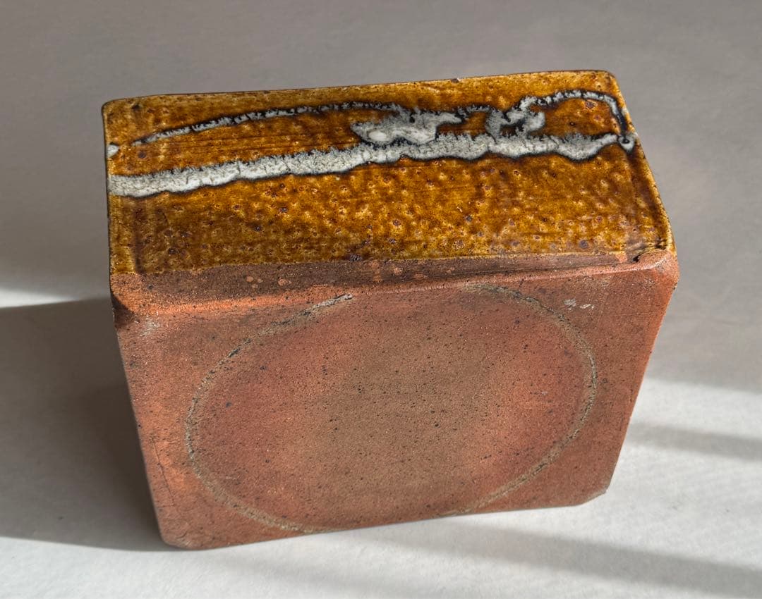 940 美品‼︎ 會津本郷焼 宗像窯　ニシン鉢　アンティーク鉢