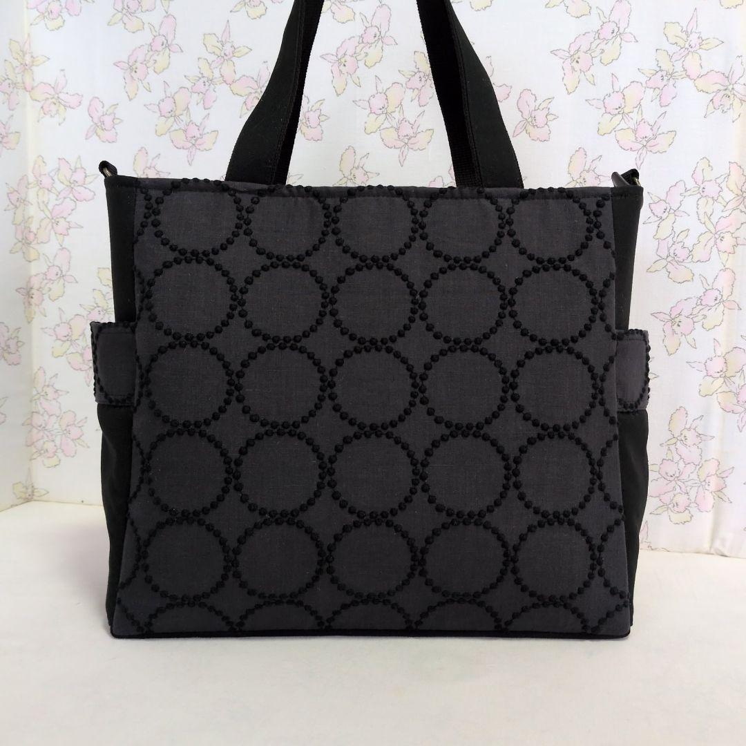 ミナペルホネン　ハンドメイド　バッグ　タンバリン　トートバッグ