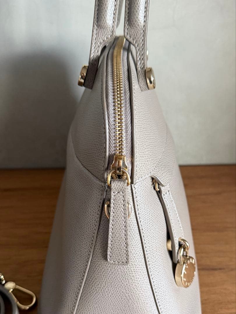 【正規品】FURLA フルラ ハイパー グレージュ 2WAY