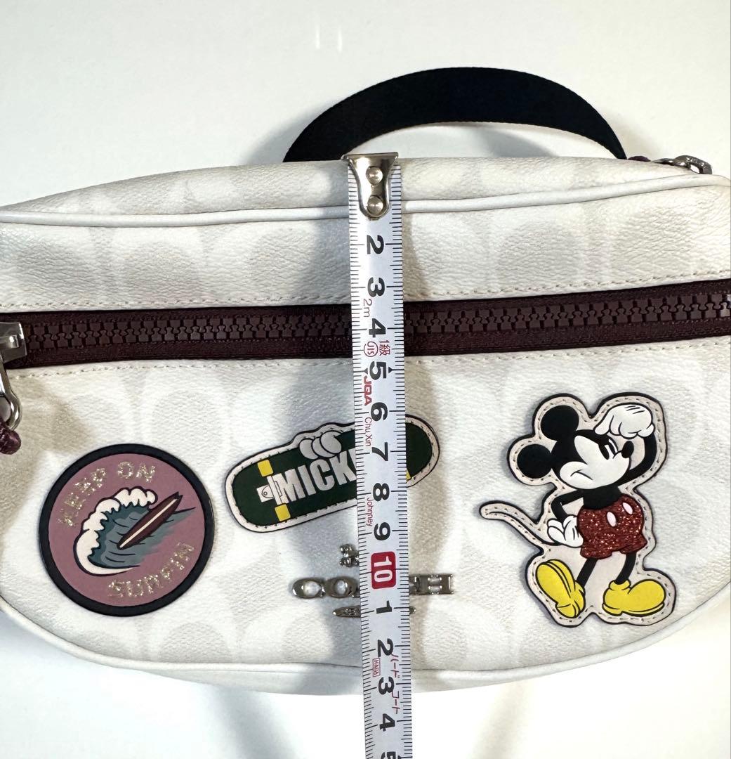 【日本限定】Disney ディズニーCOACH コーチ コラボ ボディバッグ