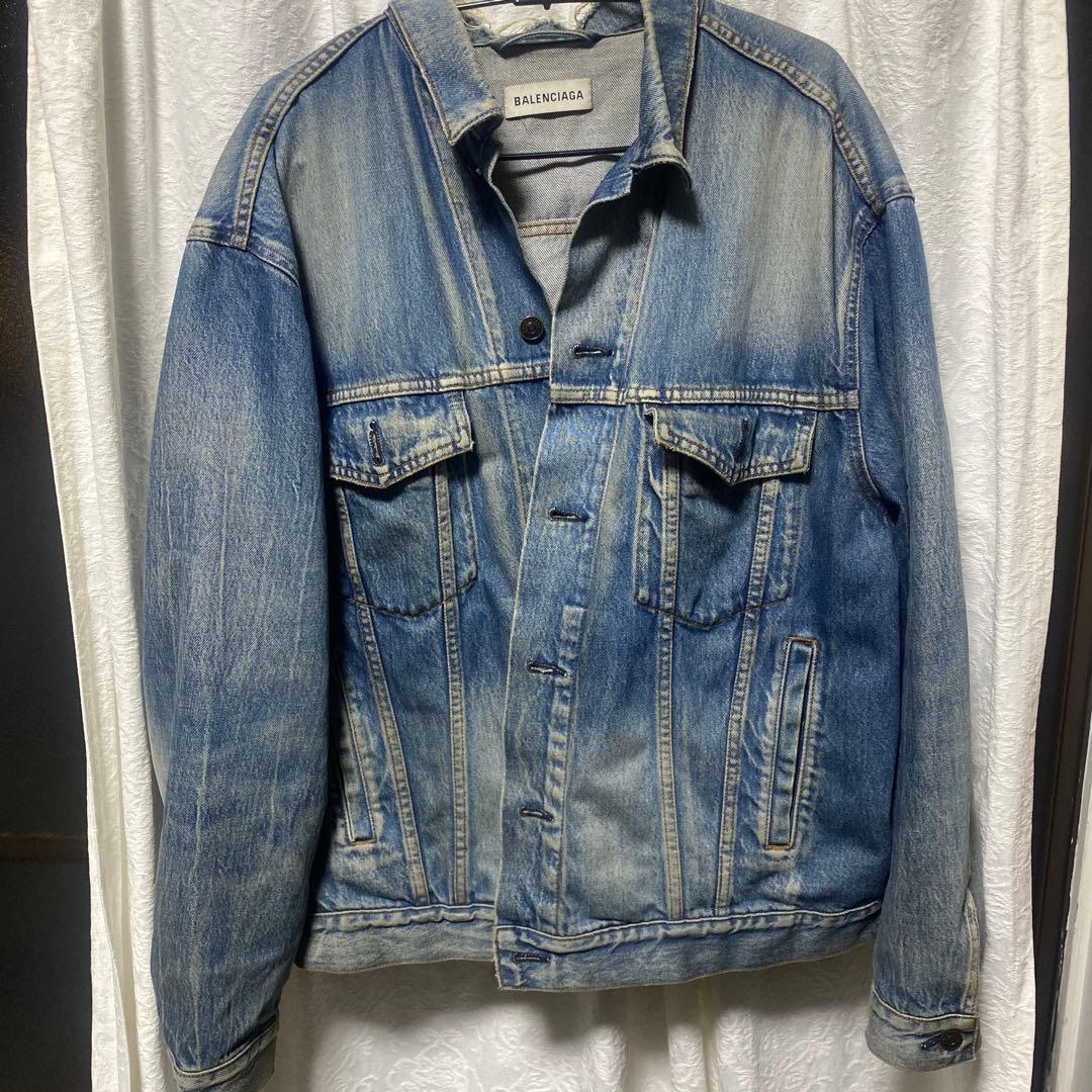 BALENCIAGA デニムジャケット ブルー