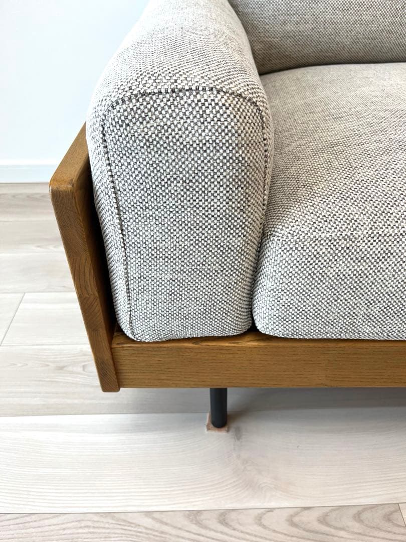 美品【unico】TRELソファ 3シーター 定番ベージュ【8/31まで!!】