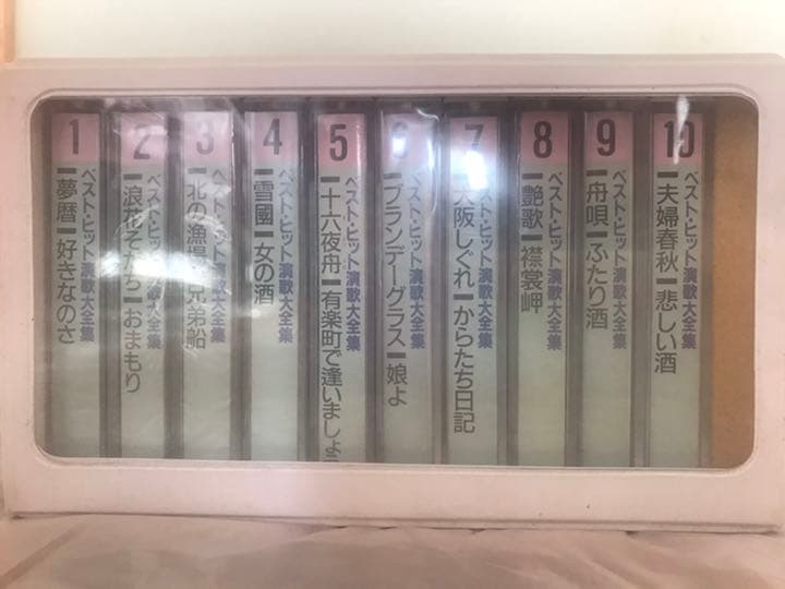 ダブルカセットデッキ　CDも聴けます　カセット付き