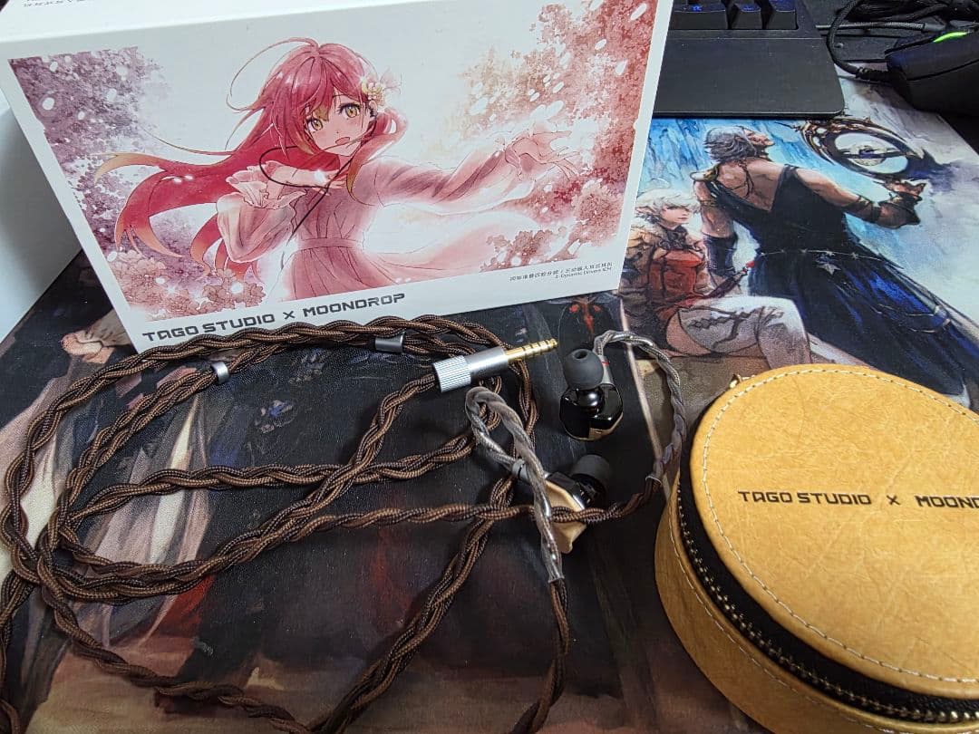 MOONDROP TAGO STUDIO コラボ イヤホン