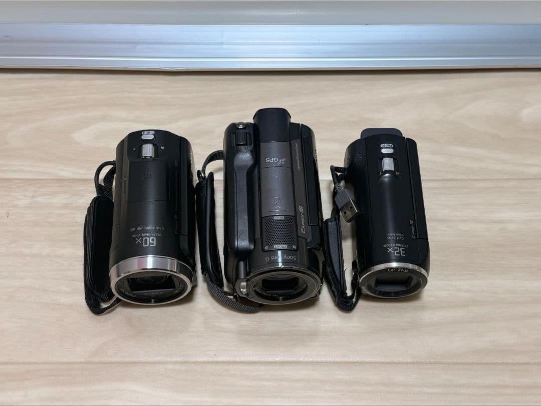 SONY ビデオカメラ 本体 HDR-CX675、HDR-XR500 ジャンク