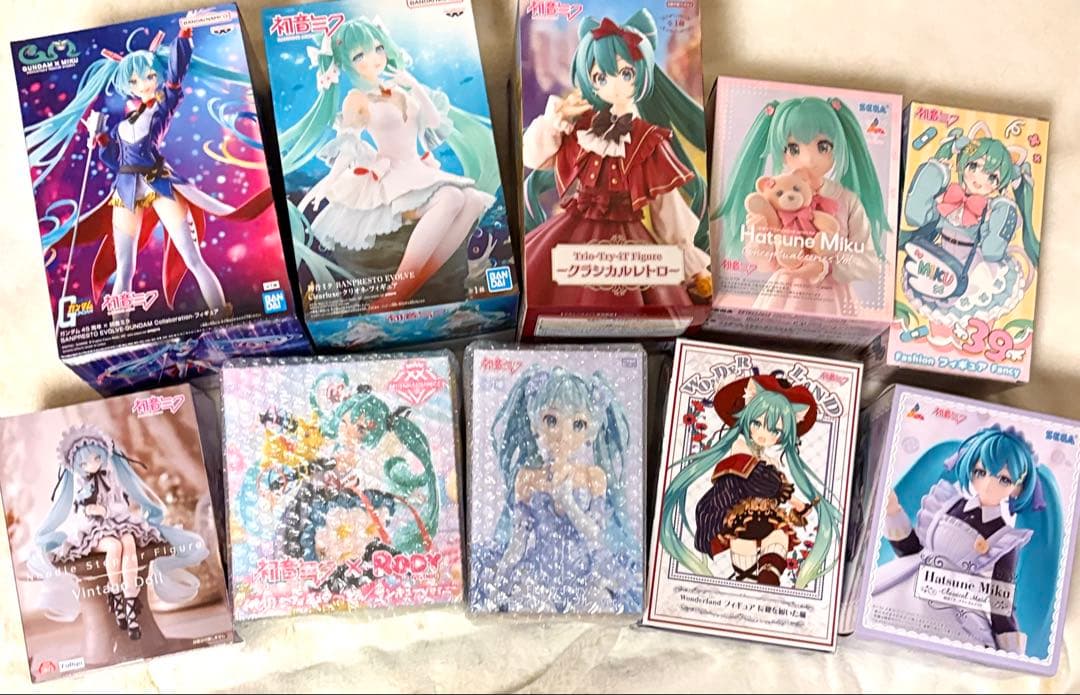 初音ミクフィギュアまとめ売り10点