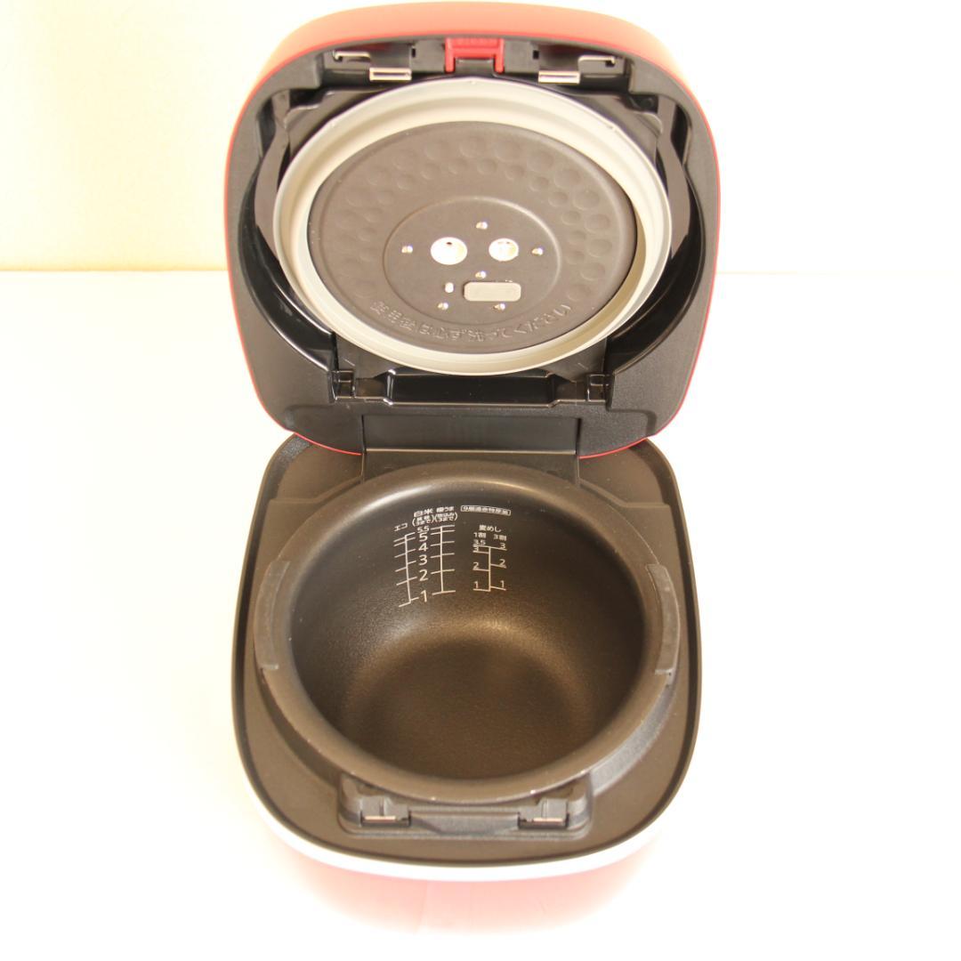 【美品】TIGER JPC-A101 炊飯器 圧力IH炊飯ジャー 赤