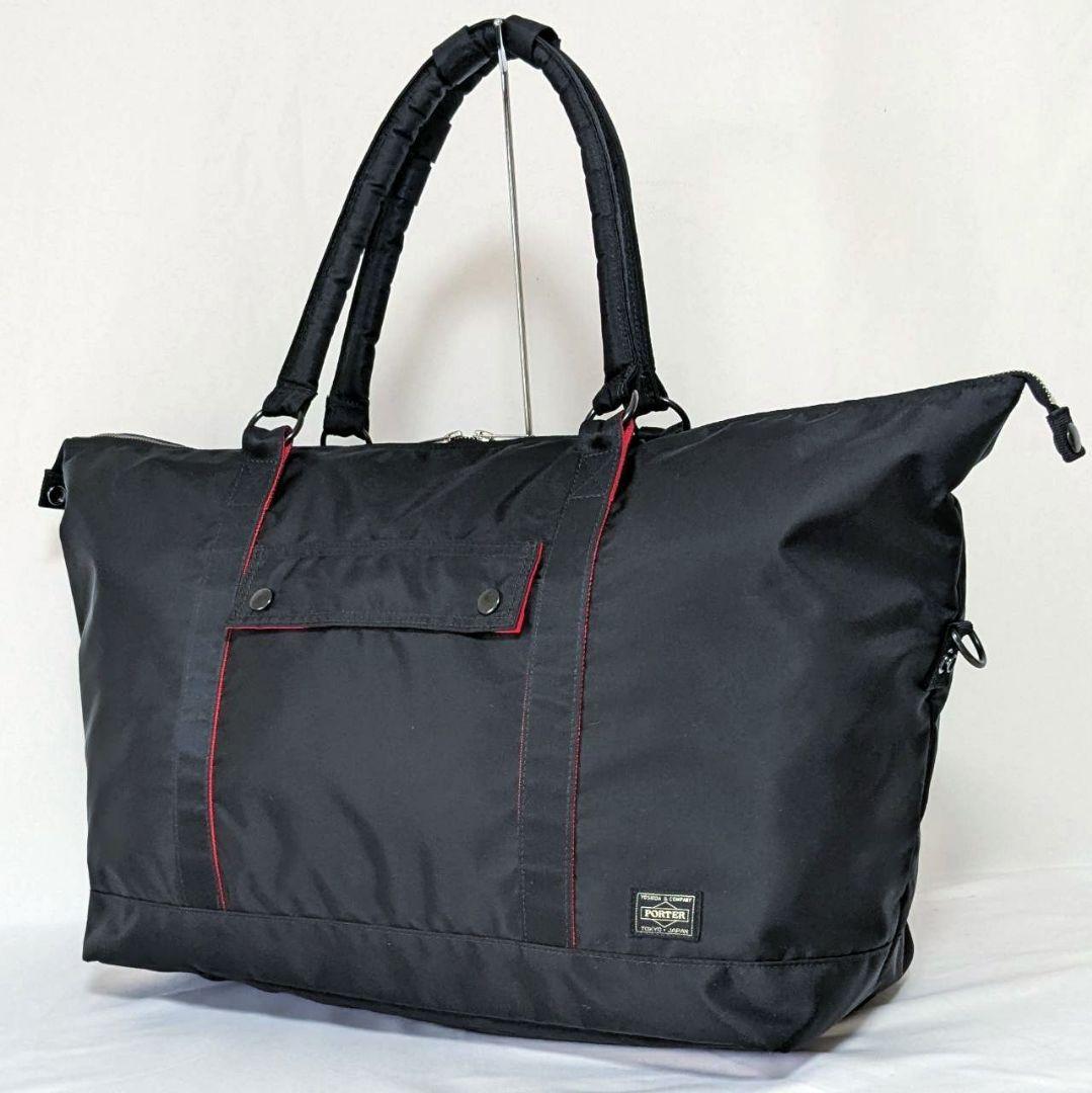 ✨極美品✨ PORTER L-fine ボストンバッグ トートバッグ 大容量