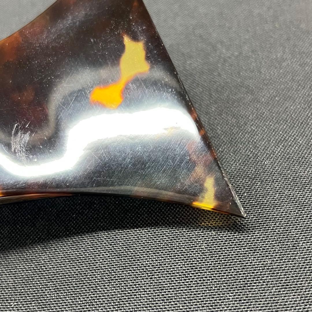 B2【used】三味線　撥　バチ　べっ甲　鼈甲　ケース入り