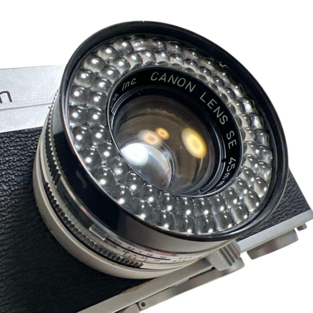 【美品】Canon 初代Canonet 後期型 レンジファインダーカメラ レトロ