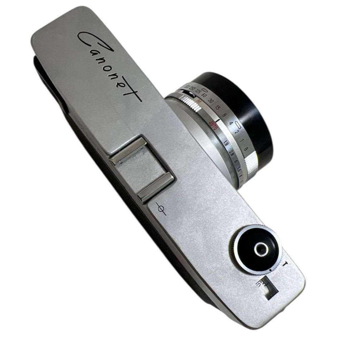 【美品】Canon 初代Canonet 後期型 レンジファインダーカメラ レトロ