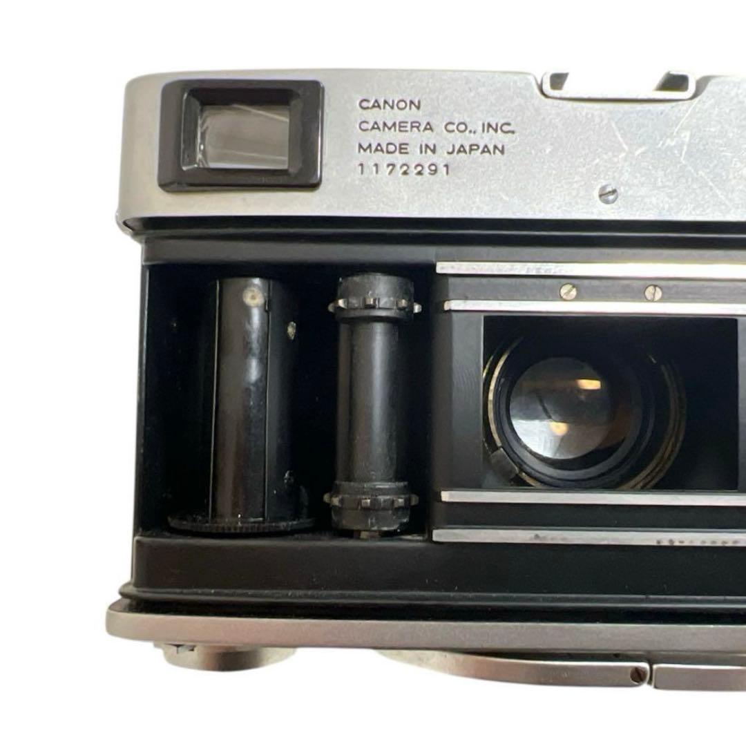 【美品】Canon 初代Canonet 後期型 レンジファインダーカメラ レトロ