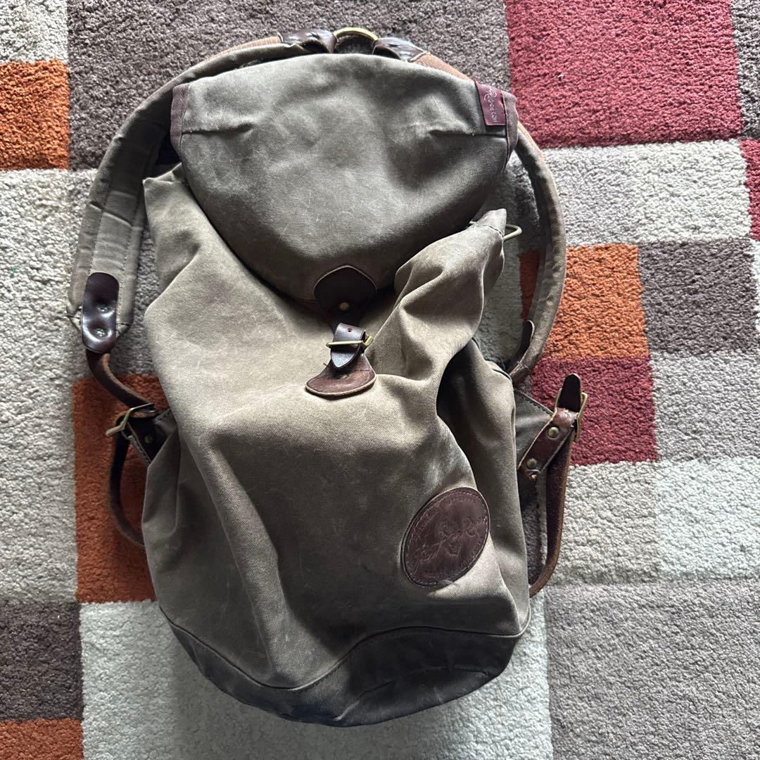 Frost  オリーブ キャンバス バックパック