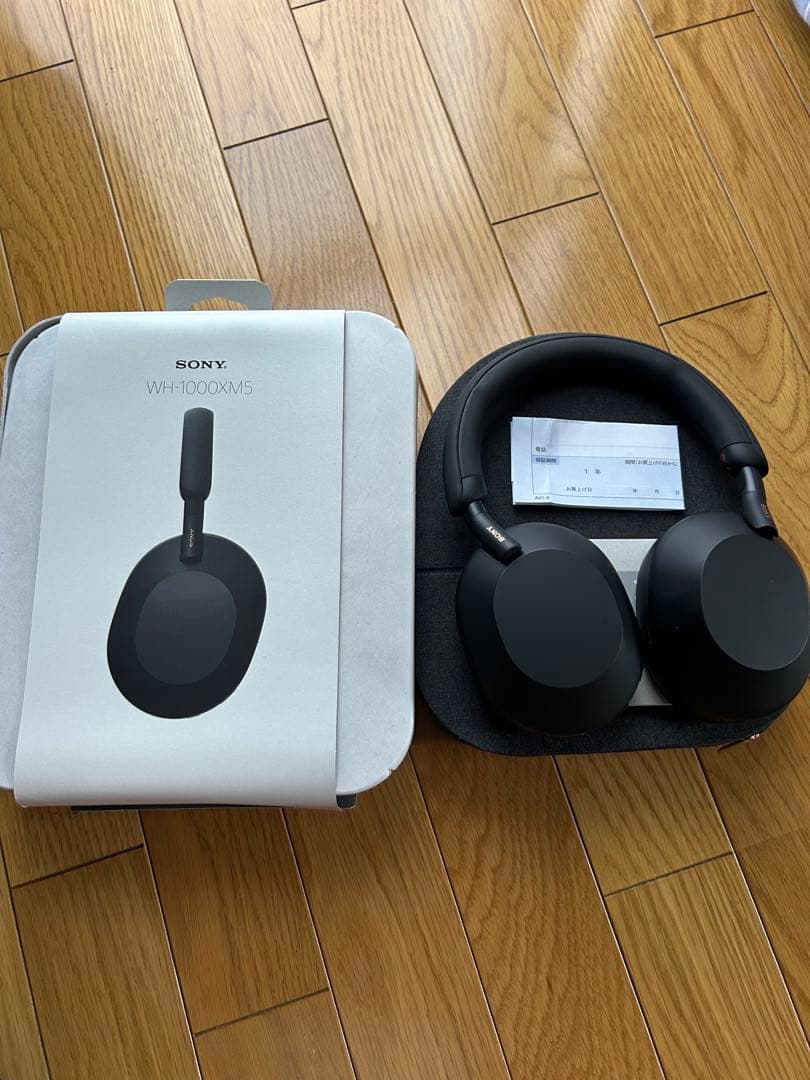 SONY WH-1000XM5 ブラック　美品