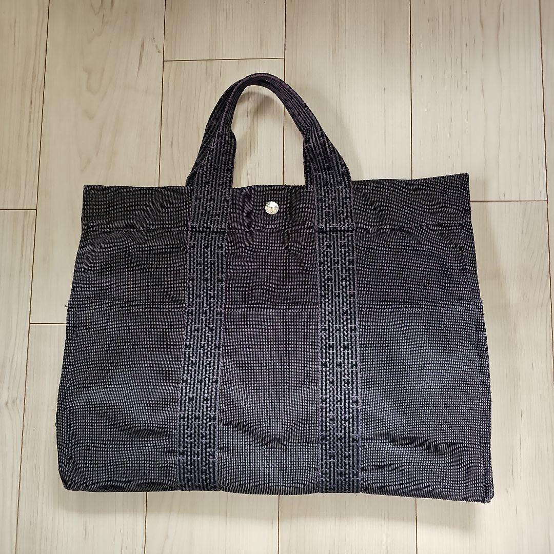 HERMES　エールラインMM ハンドバッグ トートバッグ 男女兼用