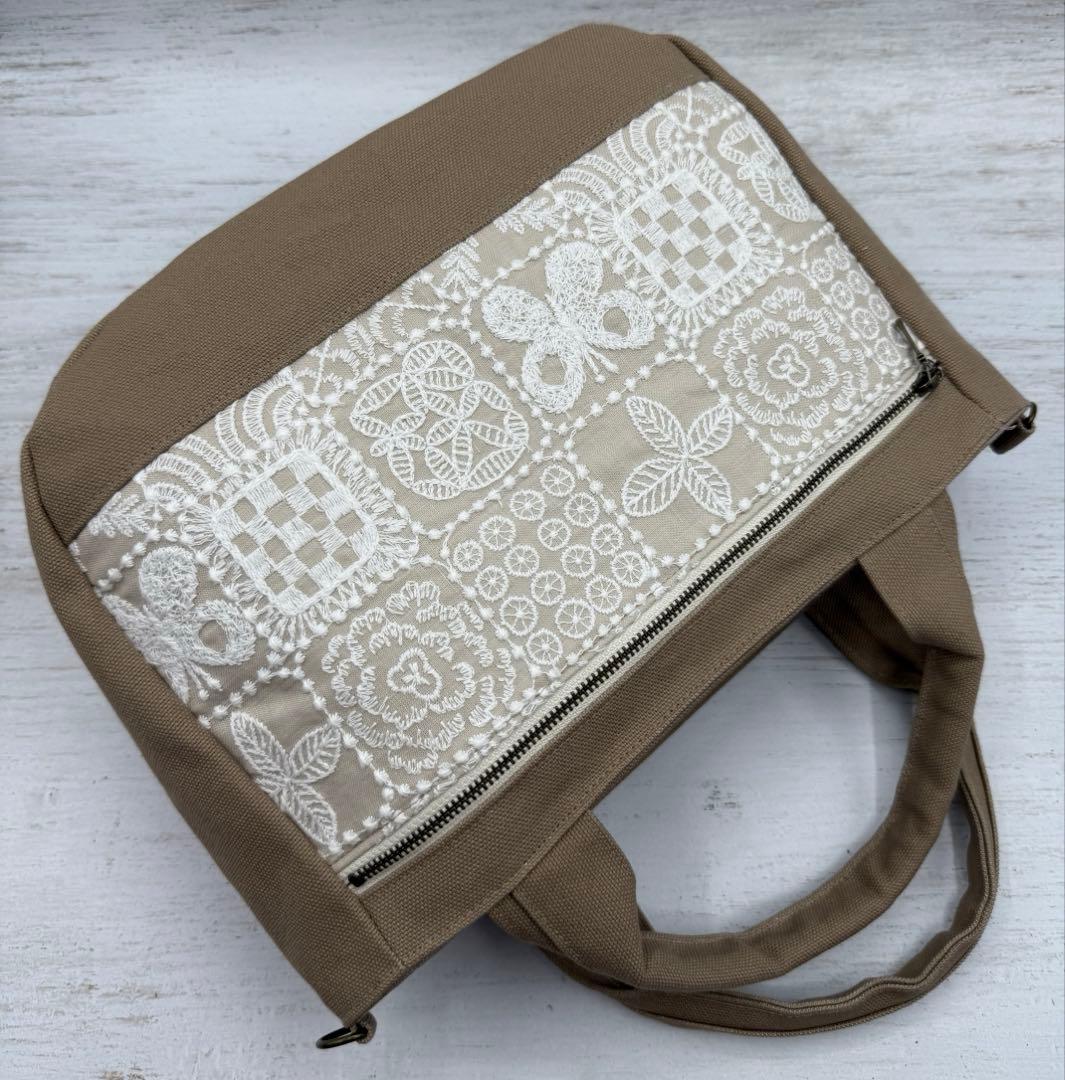 ミナペルホネン ハンドメイドバッグ うふふ♡トートⓈ