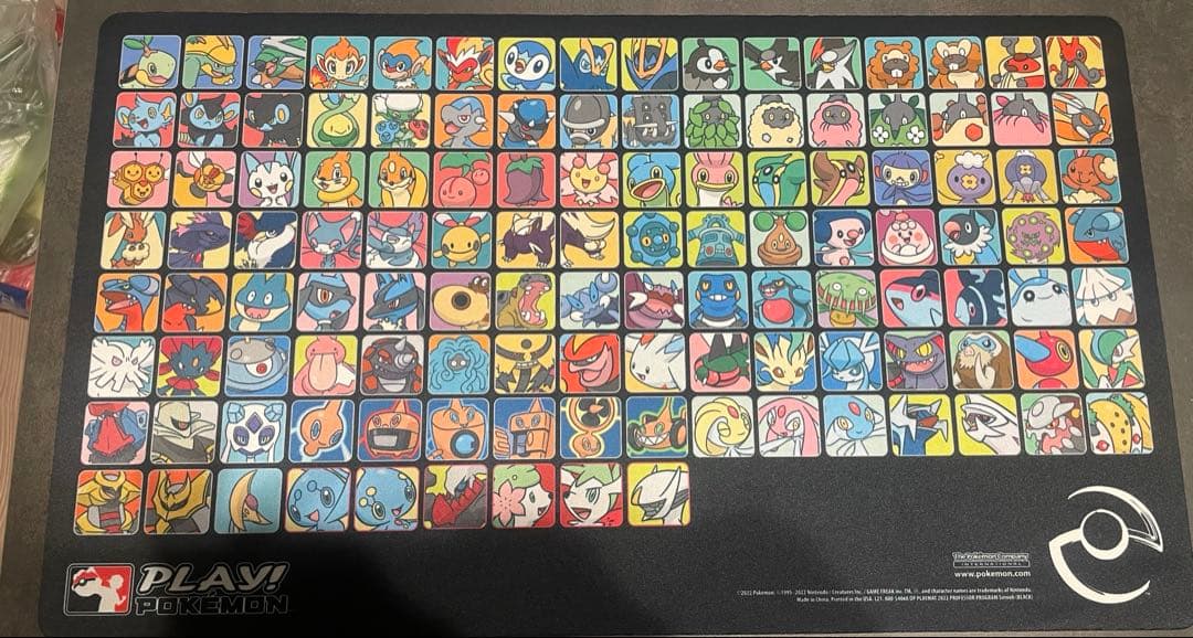 プロフェッサー プログラム シンオウ 第4世代 プレイマット