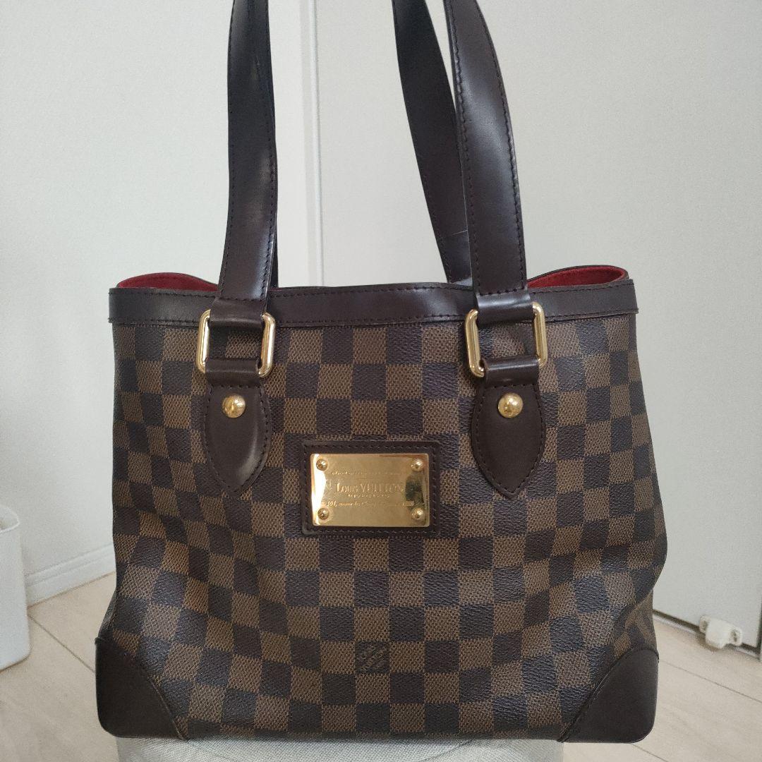 ダミエ柄 トートバッグ ブラウン 　LouisVuitton