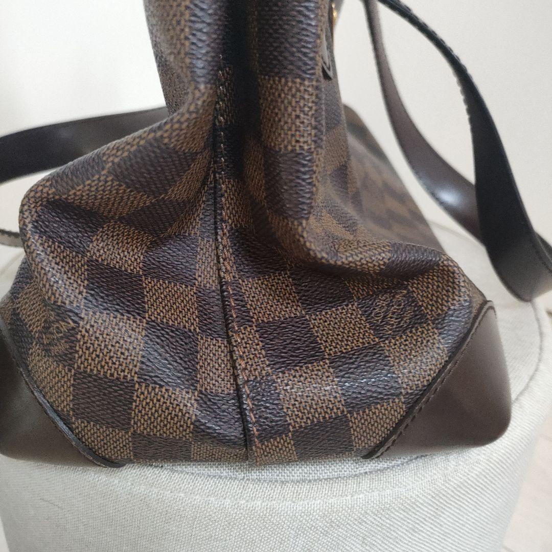 ダミエ柄 トートバッグ ブラウン 　LouisVuitton