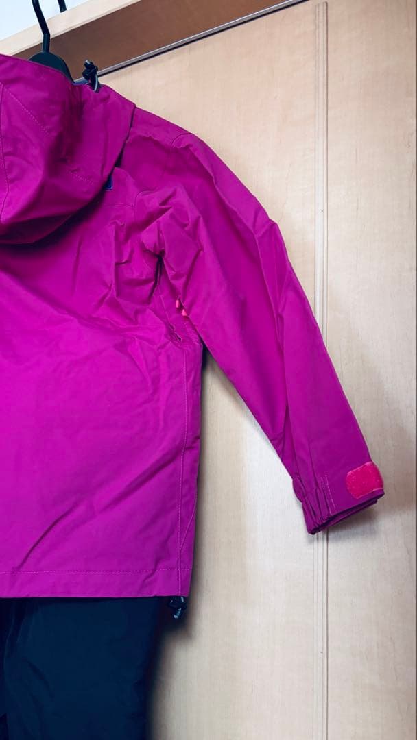 ❄️ 新品　ノースフェイス　120 スノーウェア　スキーウェア　ピンク　ブラック