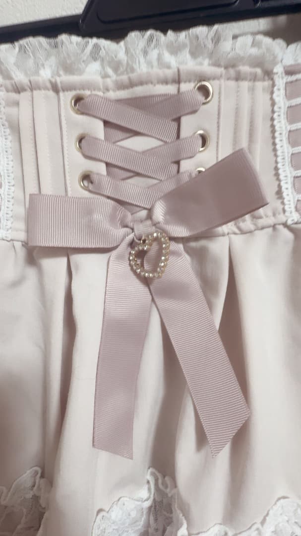 LIZLISA リズリサ 正規品 フロントカシュクールBIGリボンセットアップ