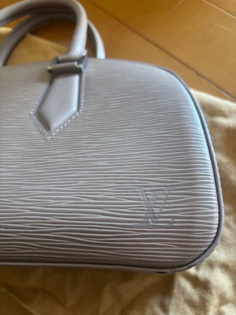 ルイヴィトン　薄紫色 エピ　ジャスミン　ハンドバッグ　袋付き