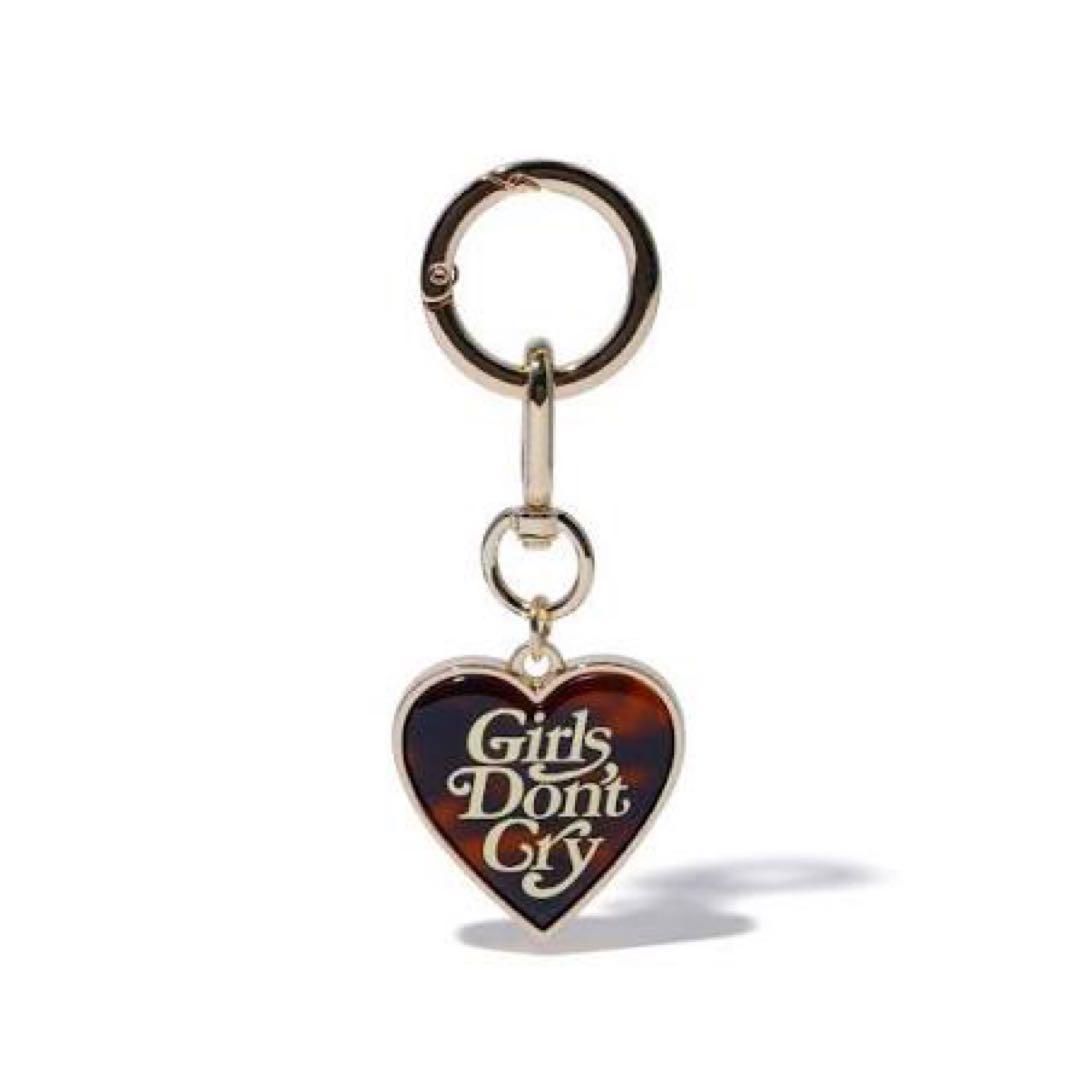 アクセサリー GIRLS DON'T CRY TORTOISESHELL KEYRING