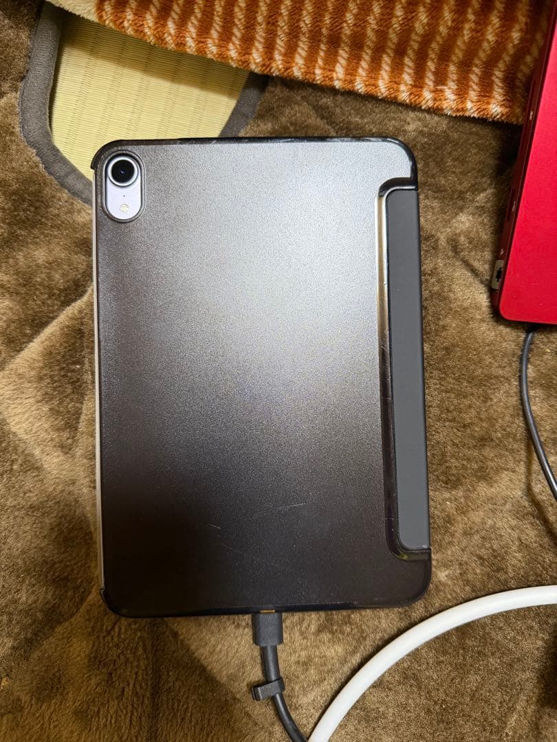 Apple iPad mini パープル第7世代wifiセルラー本体 + カバー