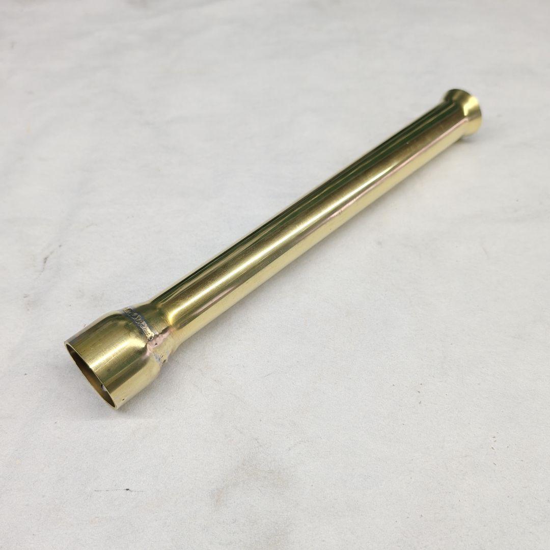 【tomo130z】スガヤロング真鍮サイレンサー28