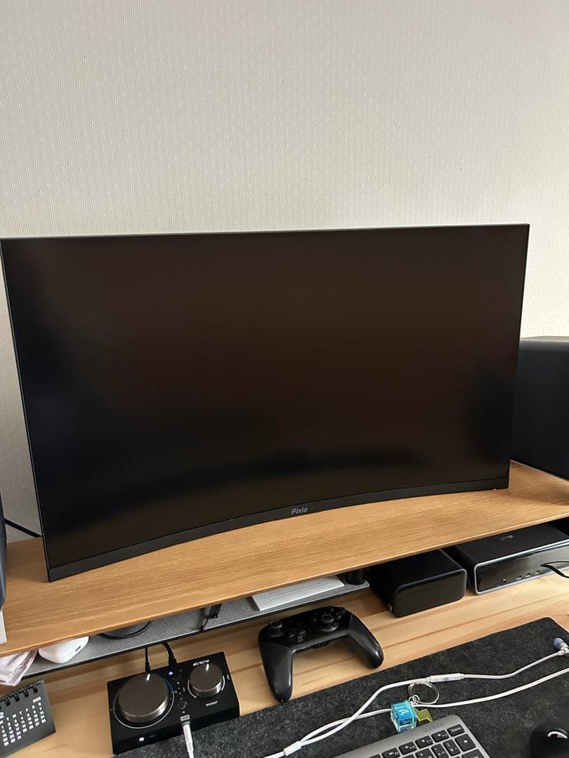 Pixio PXC325 湾曲 ゲーミングモニター 31.5インチ 165Hz