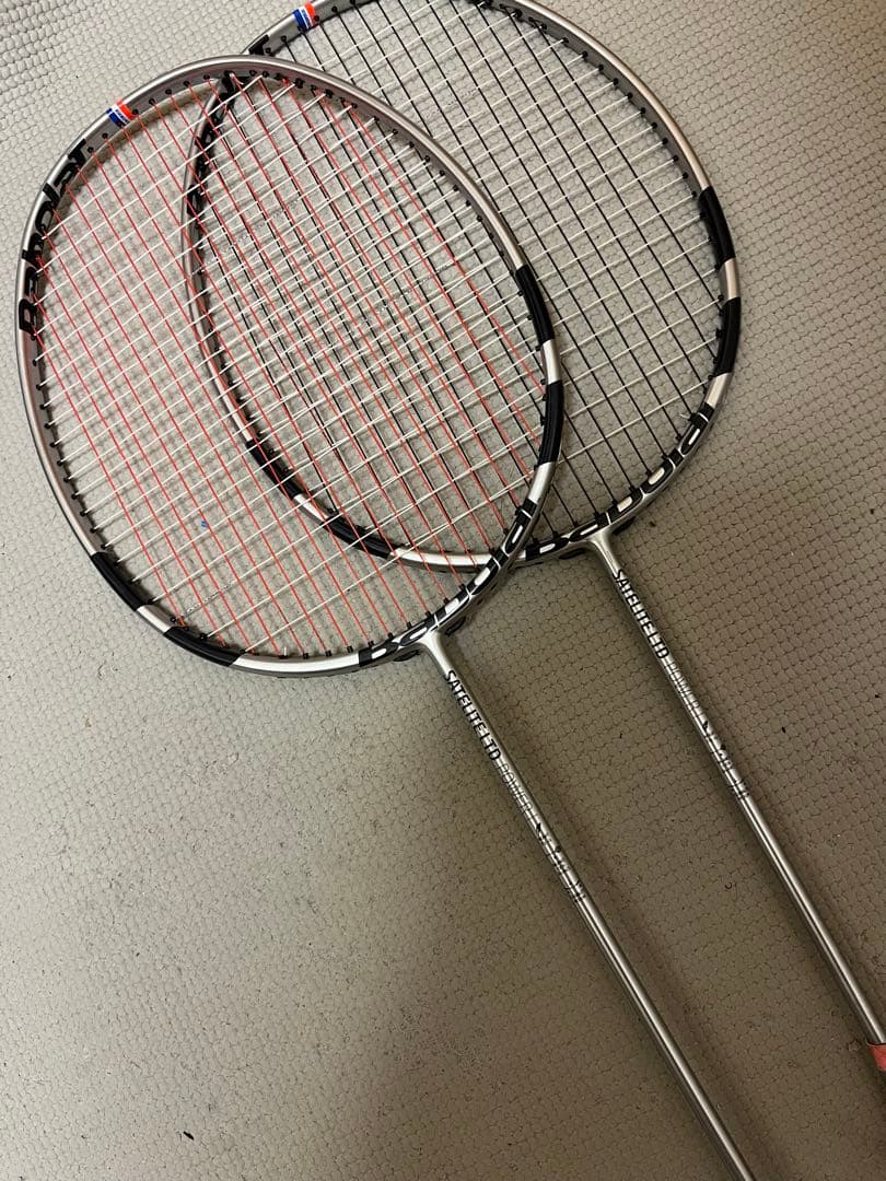 2本 限定 バボラ バドミントン ラケット サテライト リミテッド パワー