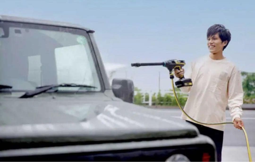 KARCHER KHB6 モバイル高圧洗浄機 バッテリーセット +自吸用ホース