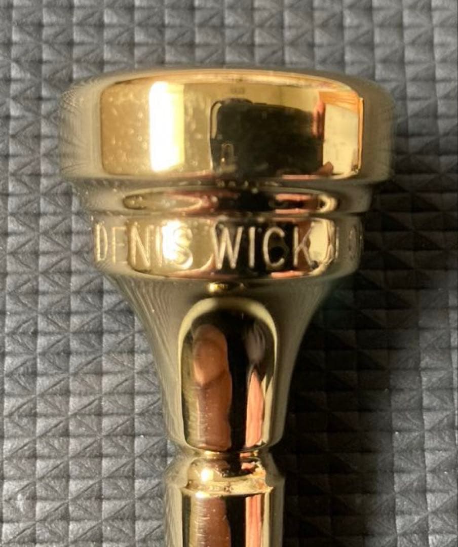 Denis Wick　テナーホルン(アルトホルン)マウスピース　3　金メッキ
