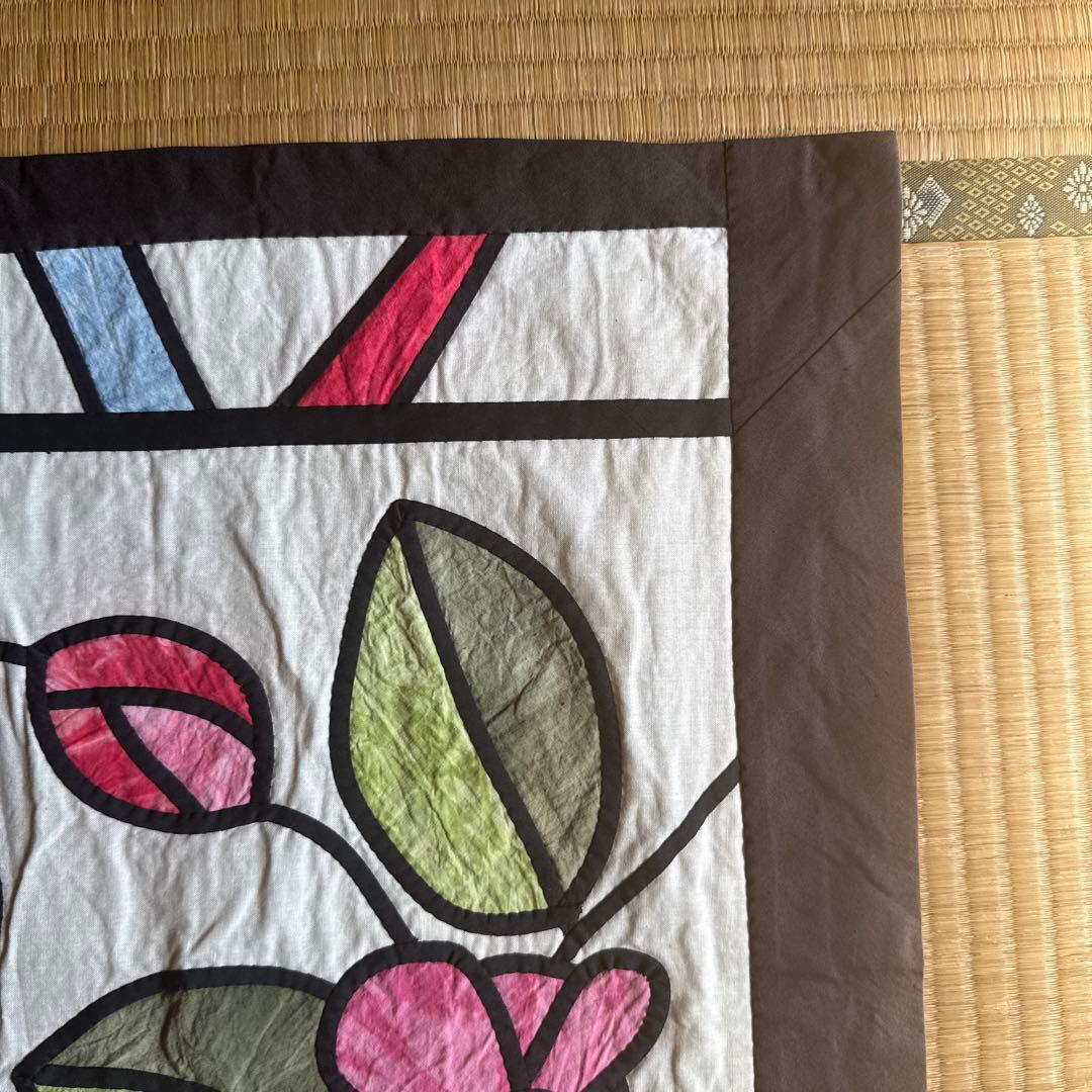 ゆ*め様 ステンドグラス風デザインパッチワーク