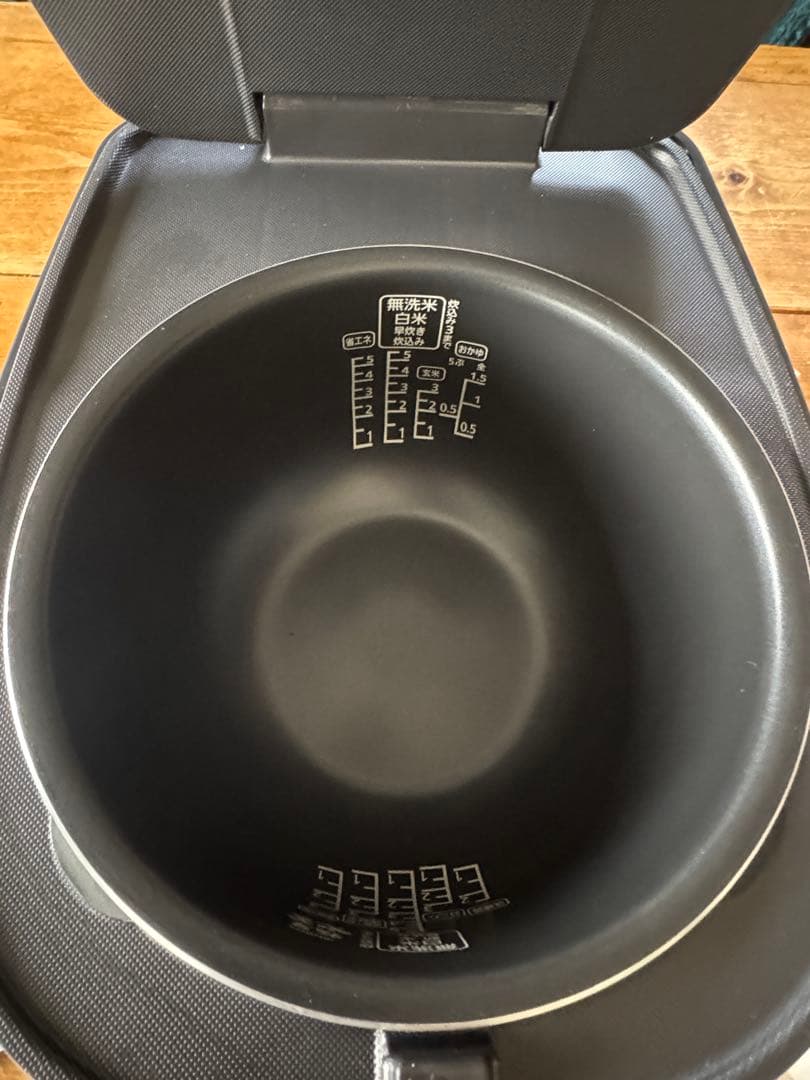 美品IRIS OHYAMAIHジャー炊飯器 RC-IKA50-B2023年製箱別