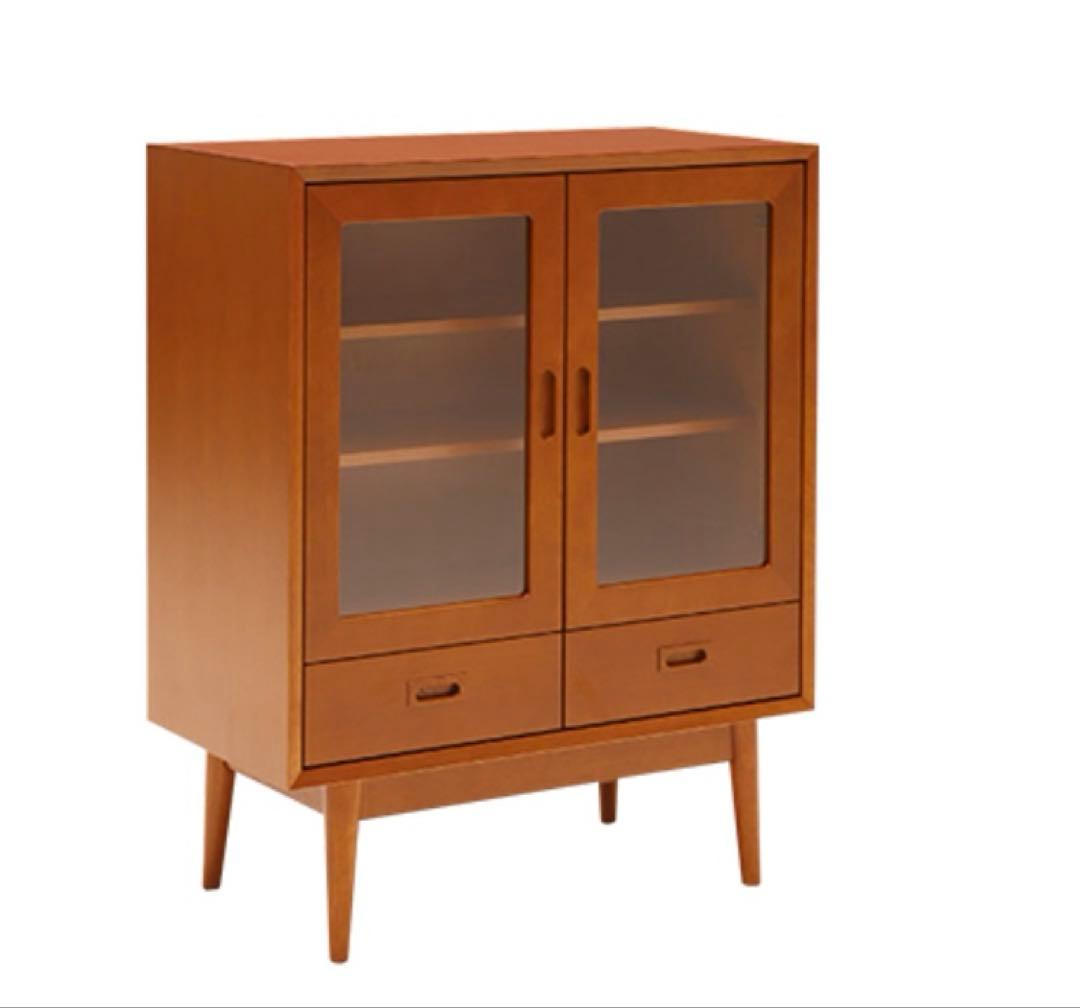 カリモク60 カップボード　送料込 美品！　短期出品