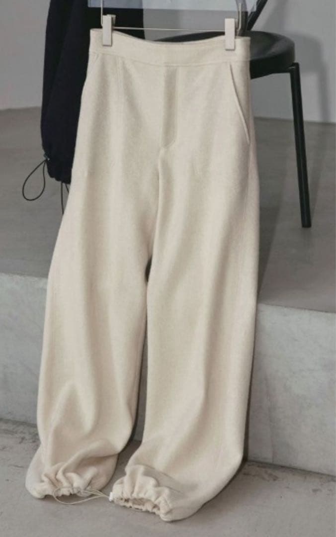 TODAYFUL／Drawstring Wool Pants