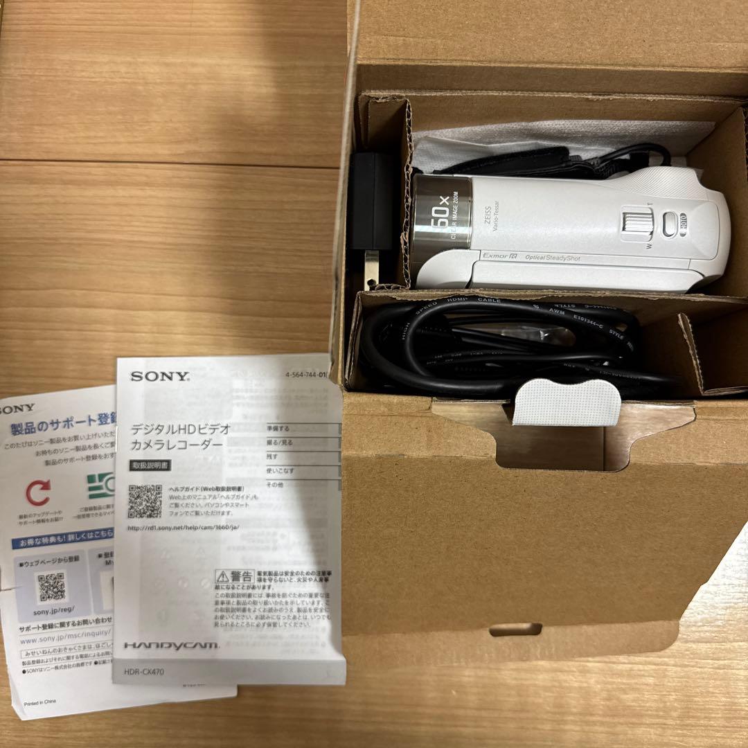 SONY HDR-CX470 ビデオカメラ