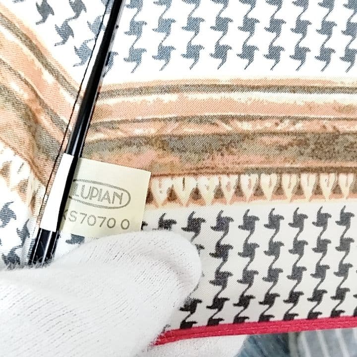 未使用品　超希少　クリスチャンディオール　長傘　晴雨兼用　千鳥格子柄　バラロゴ