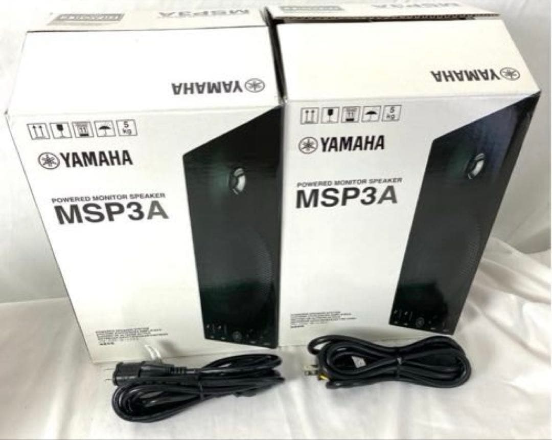 YAMAHA MSP3A モニタースピーカー ペア ※無音時ノイズややあり