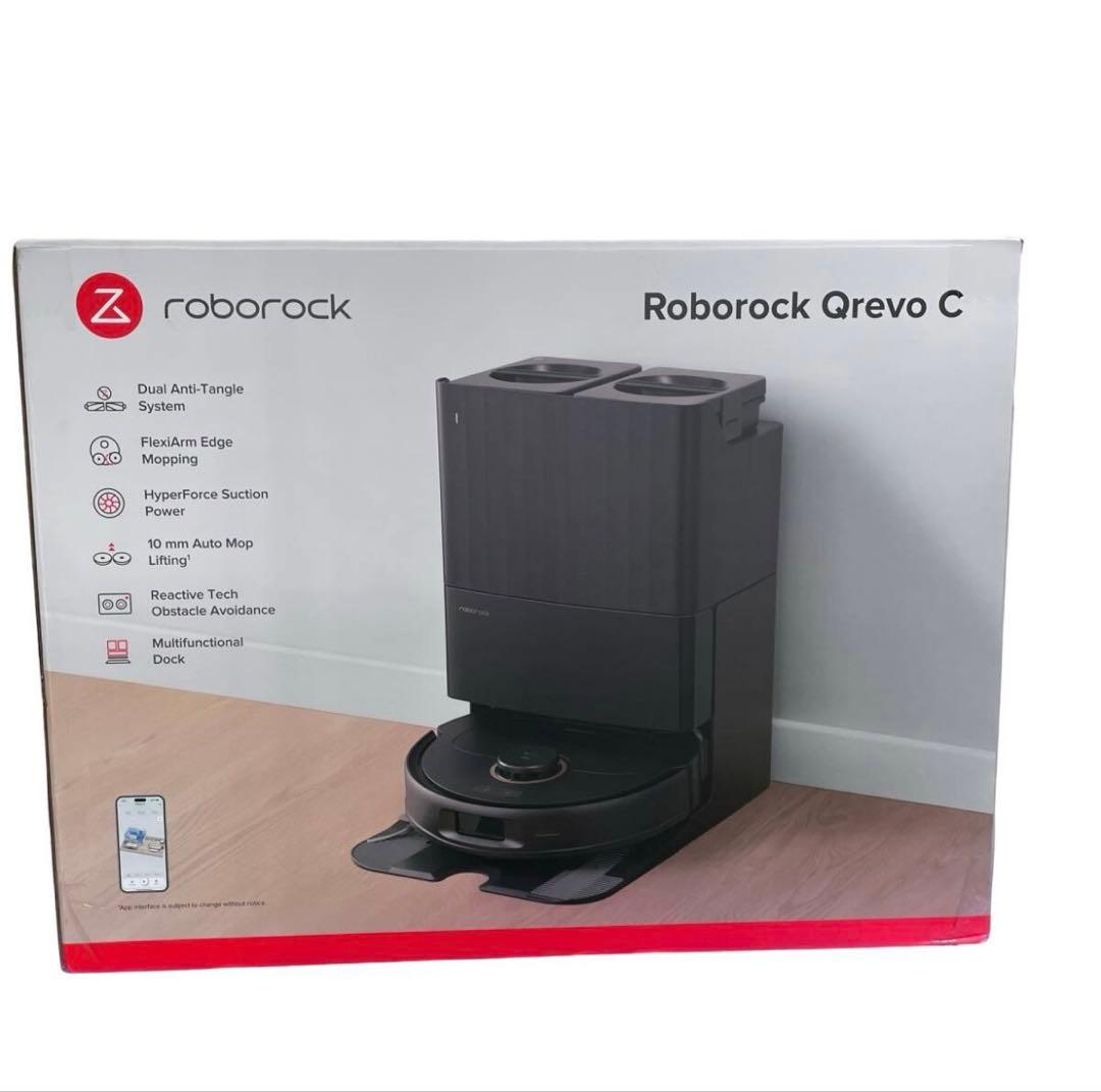 Roborock Qrevo C ブラック 自動掃除機