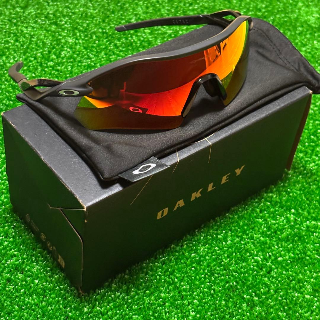 OAKLEY レーダープレート Radar Plate​ Prizm Ruby