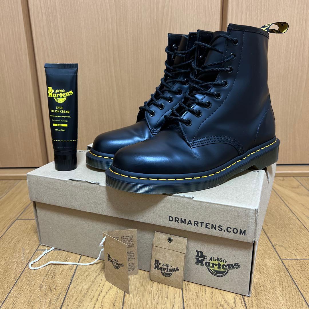 Dr.Martens ドクターマーチン 1460 8ホールブーツ ポリッシュ付き