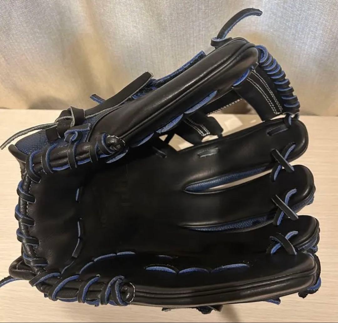 Wilson 軟式グローブ 黒/ネイビー