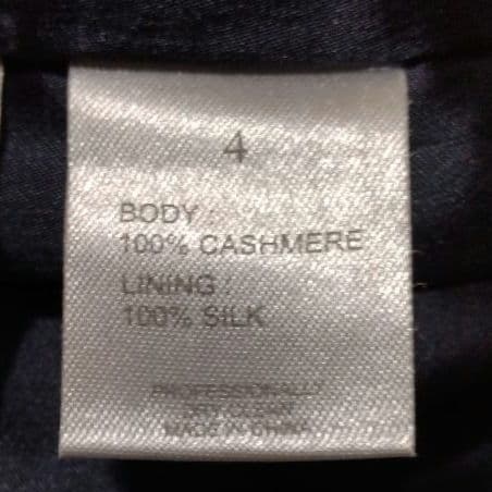 TSE セイ カシミヤ100% シルク100% ワイドストレートパンツ